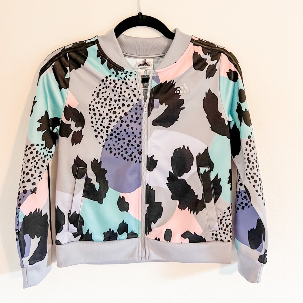 Kids Adidas Sports Jacket ~ Size Large